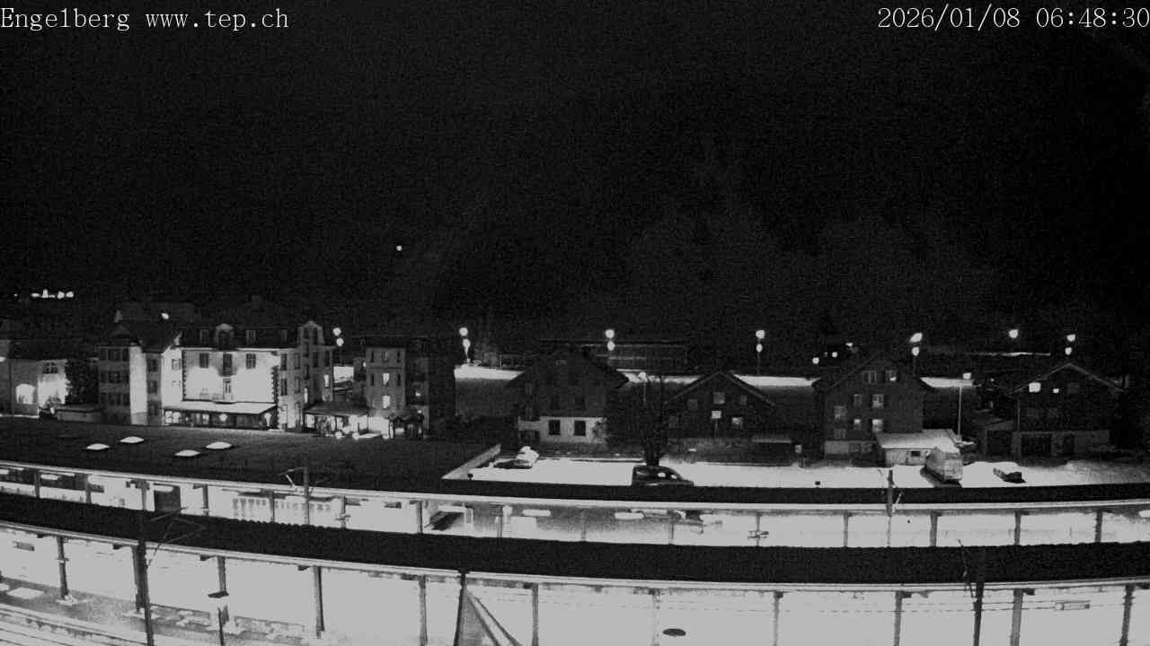 Archiv Foto Webcam Engelberg: Bahnhof