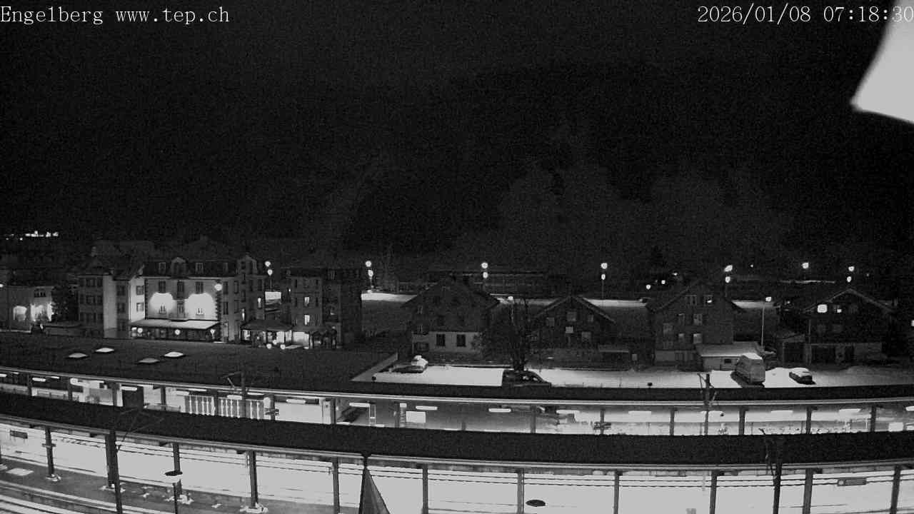 Archiv Foto Webcam Engelberg: Bahnhof