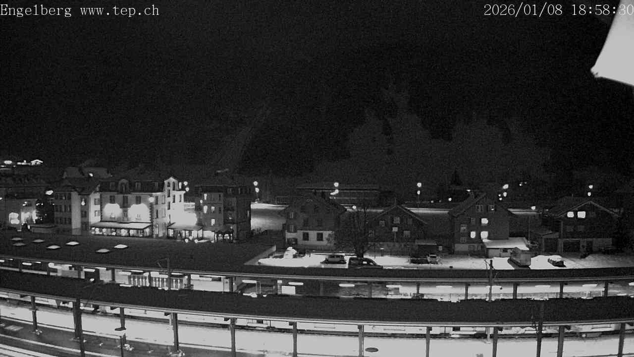 Archiv Foto Webcam Engelberg: Bahnhof