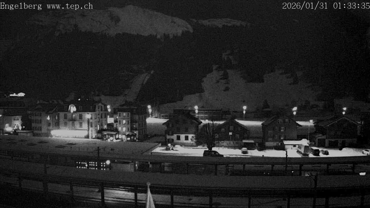Archiv Foto Webcam Engelberg: Bahnhof