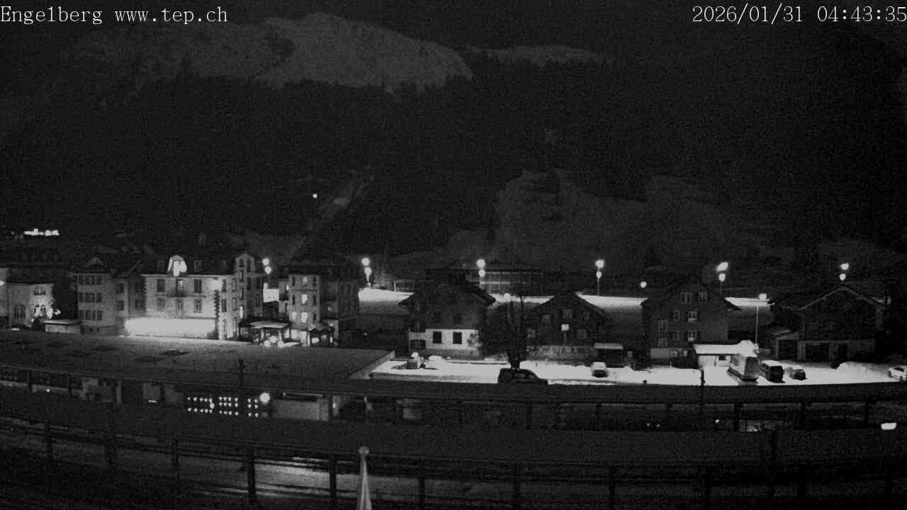 Archiv Foto Webcam Engelberg: Bahnhof