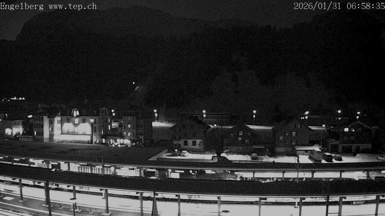 Archiv Foto Webcam Engelberg: Bahnhof