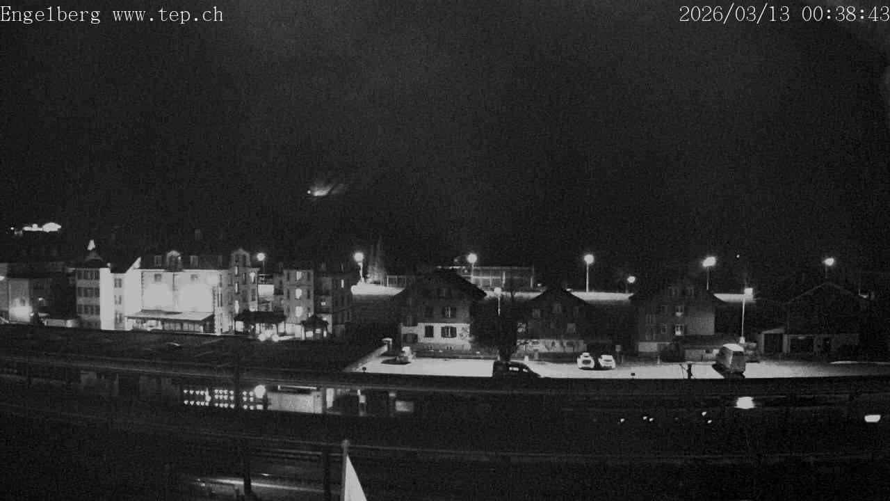 Archiv Foto Webcam Engelberg: Bahnhof