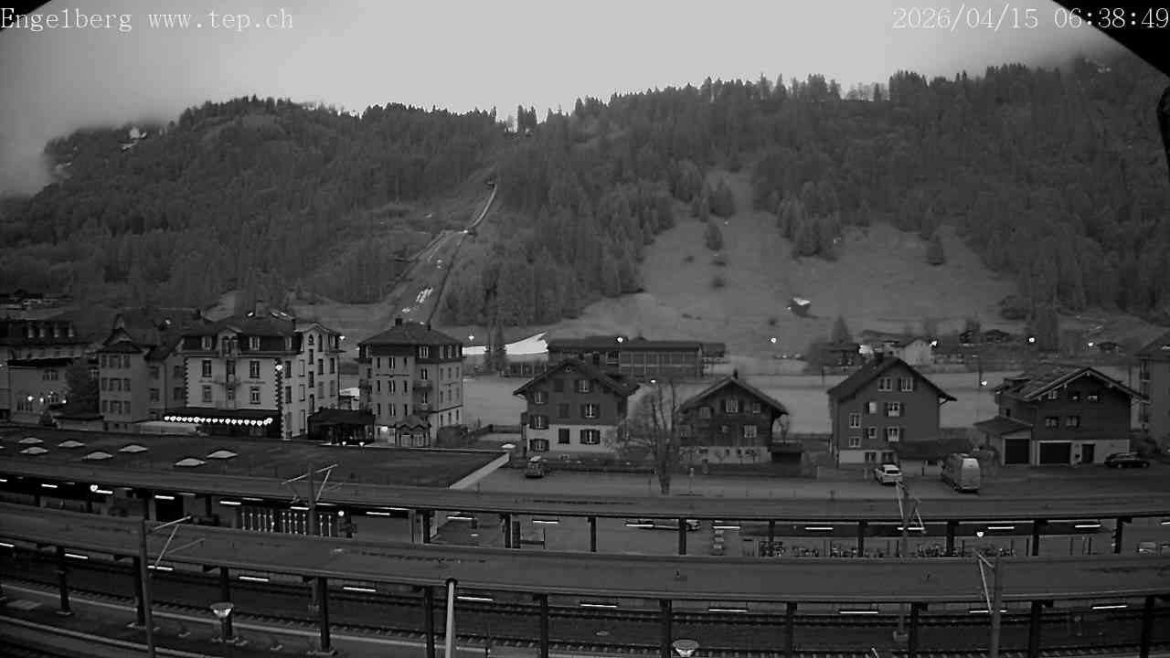 Archiv Foto Webcam Engelberg: Bahnhof