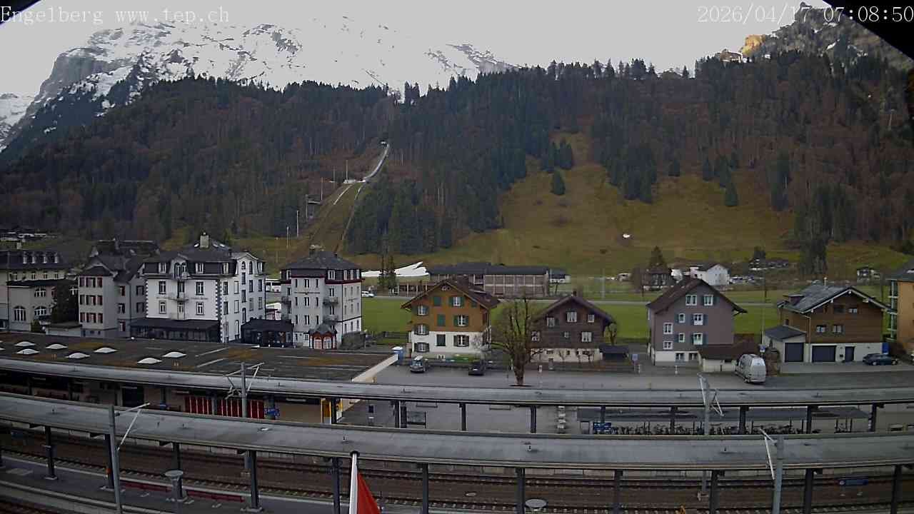 Archiv Foto Webcam Engelberg: Bahnhof