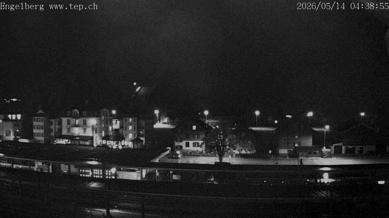 Archiv Foto Webcam Engelberg: Bahnhof