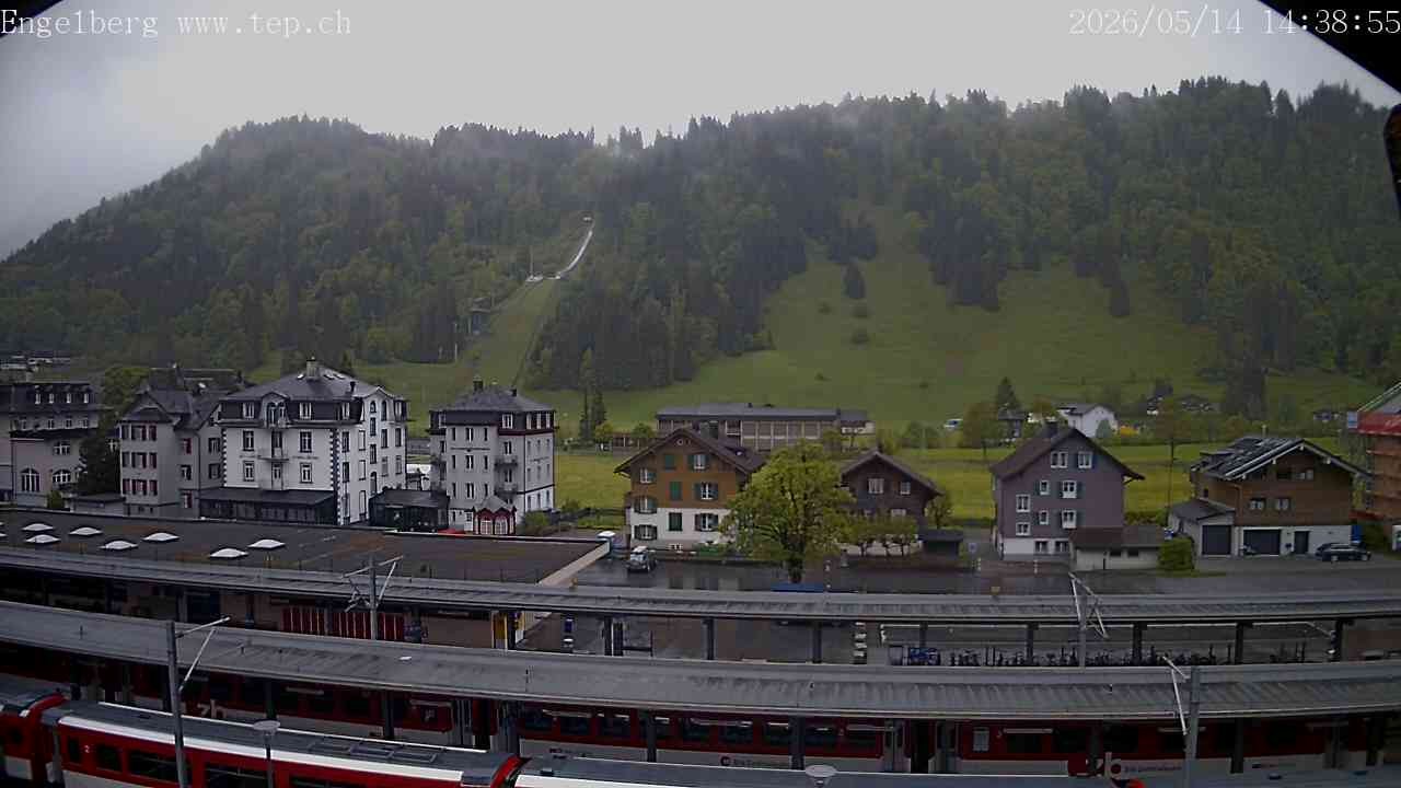 Archiv Foto Webcam Engelberg: Bahnhof