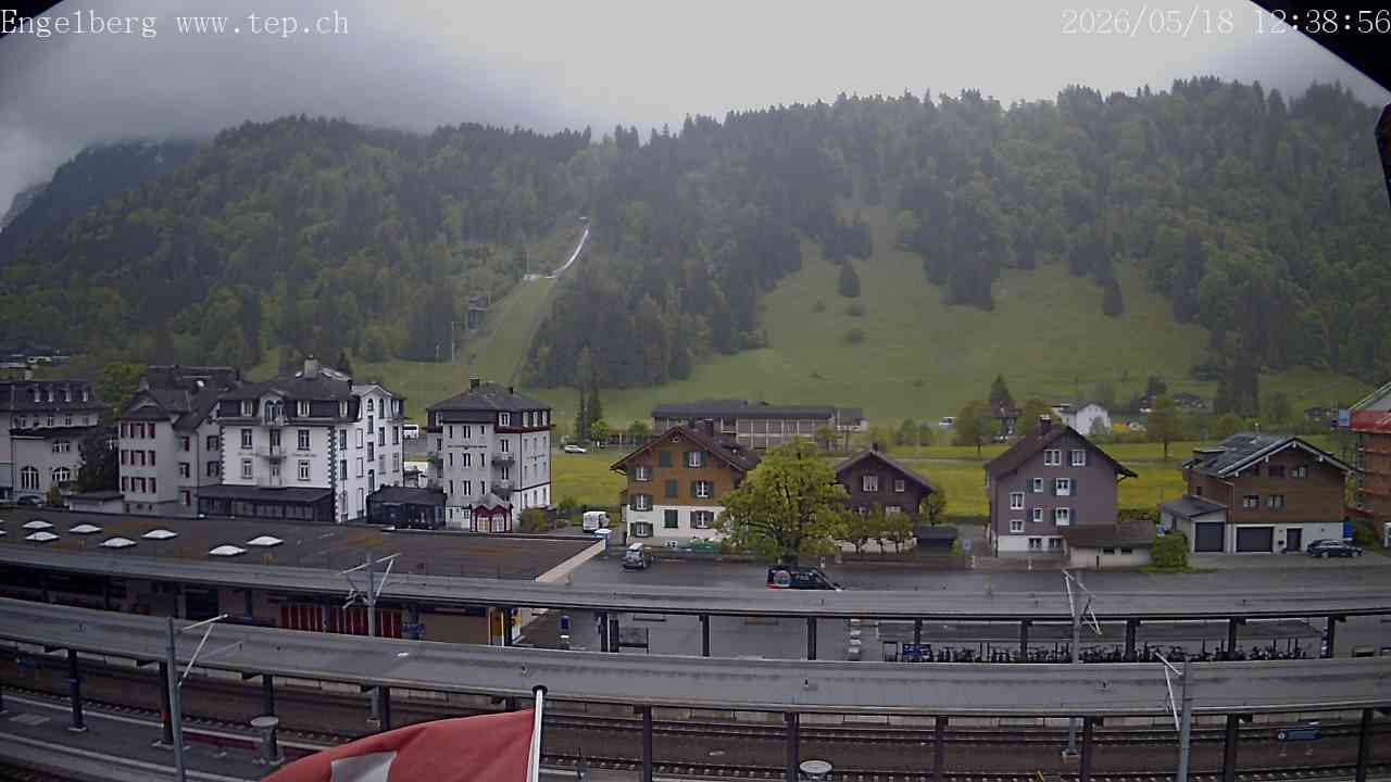 Archiv Foto Webcam Engelberg: Bahnhof