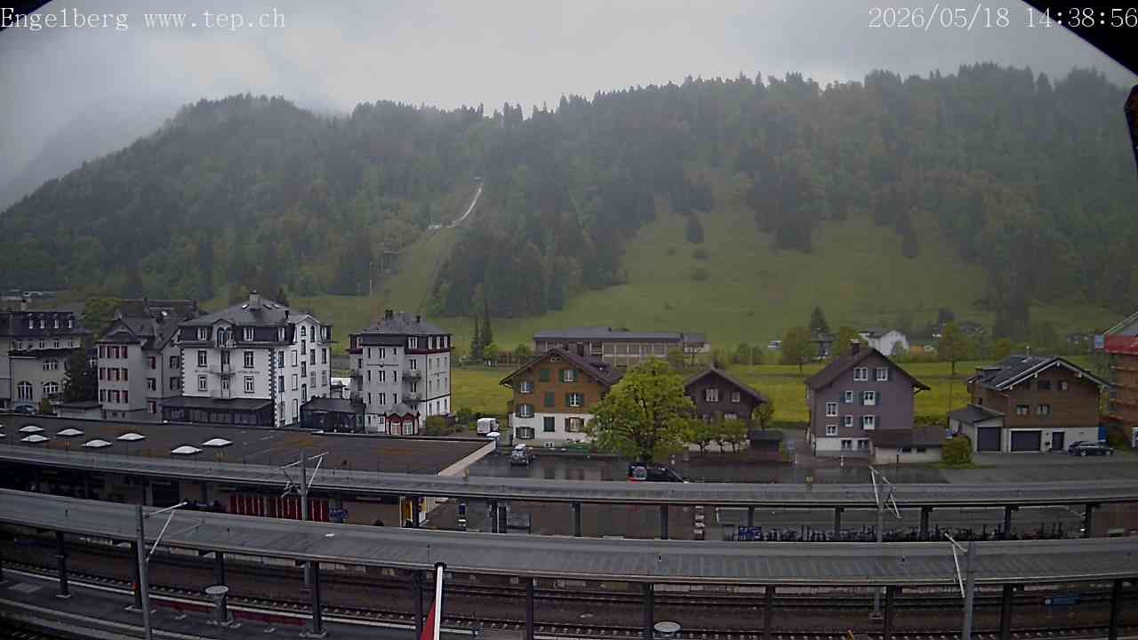 Archiv Foto Webcam Engelberg: Bahnhof