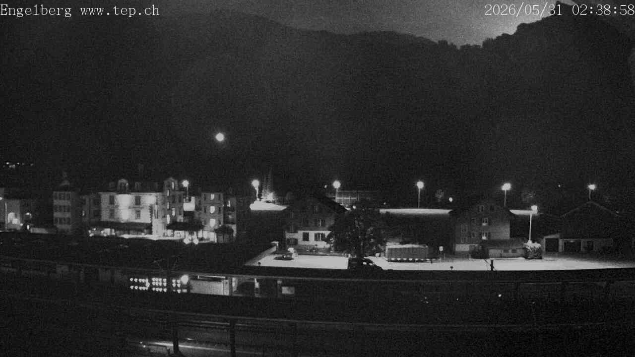 Archiv Foto Webcam Engelberg: Bahnhof
