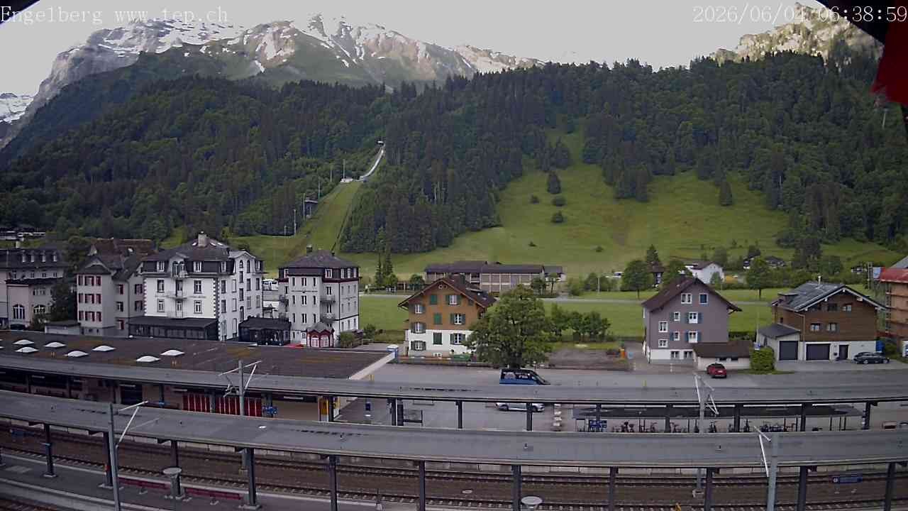Archiv Foto Webcam Engelberg: Bahnhof