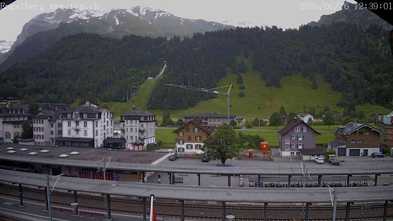 Archiv Foto Webcam Engelberg: Bahnhof