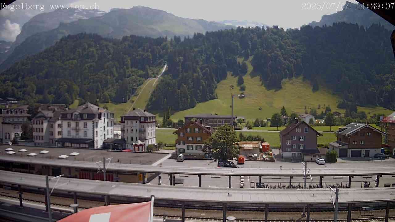 Archiv Foto Webcam Engelberg: Bahnhof