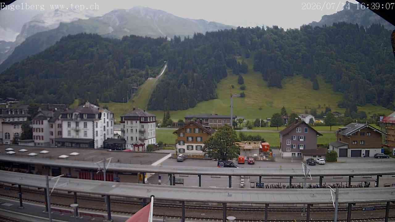 Archiv Foto Webcam Engelberg: Bahnhof
