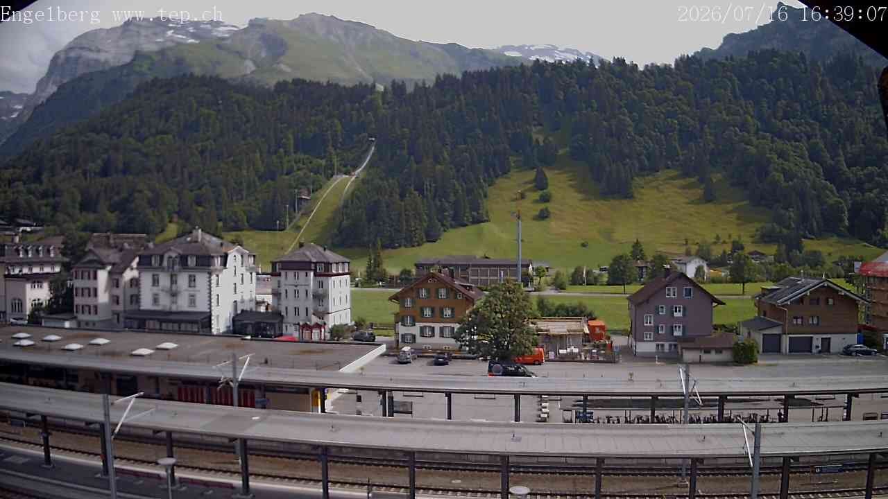 Archiv Foto Webcam Engelberg: Bahnhof