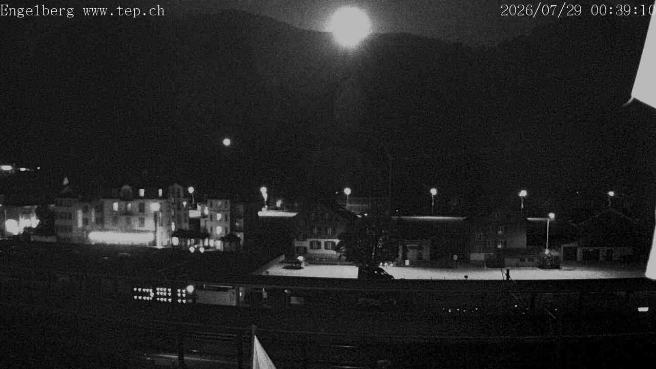 Archiv Foto Webcam Engelberg: Bahnhof