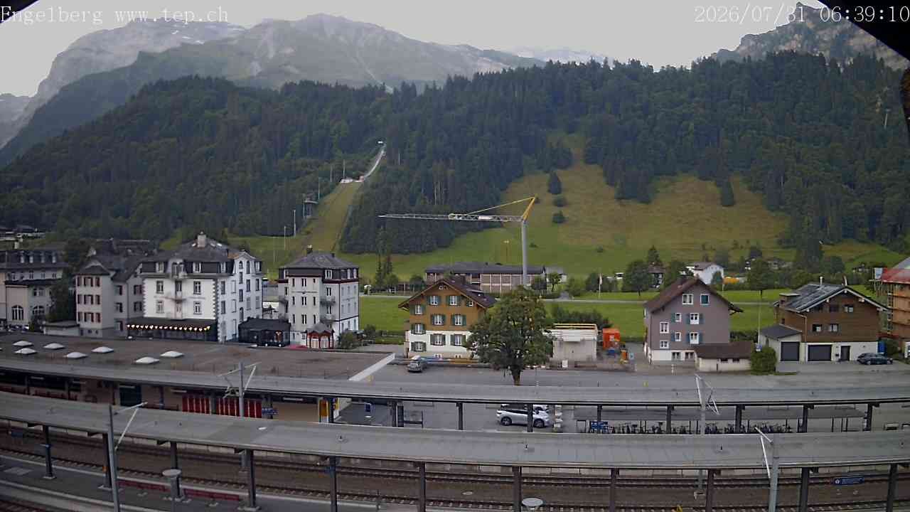 Archiv Foto Webcam Engelberg: Bahnhof
