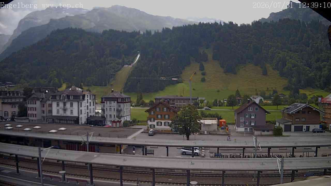 Archiv Foto Webcam Engelberg: Bahnhof