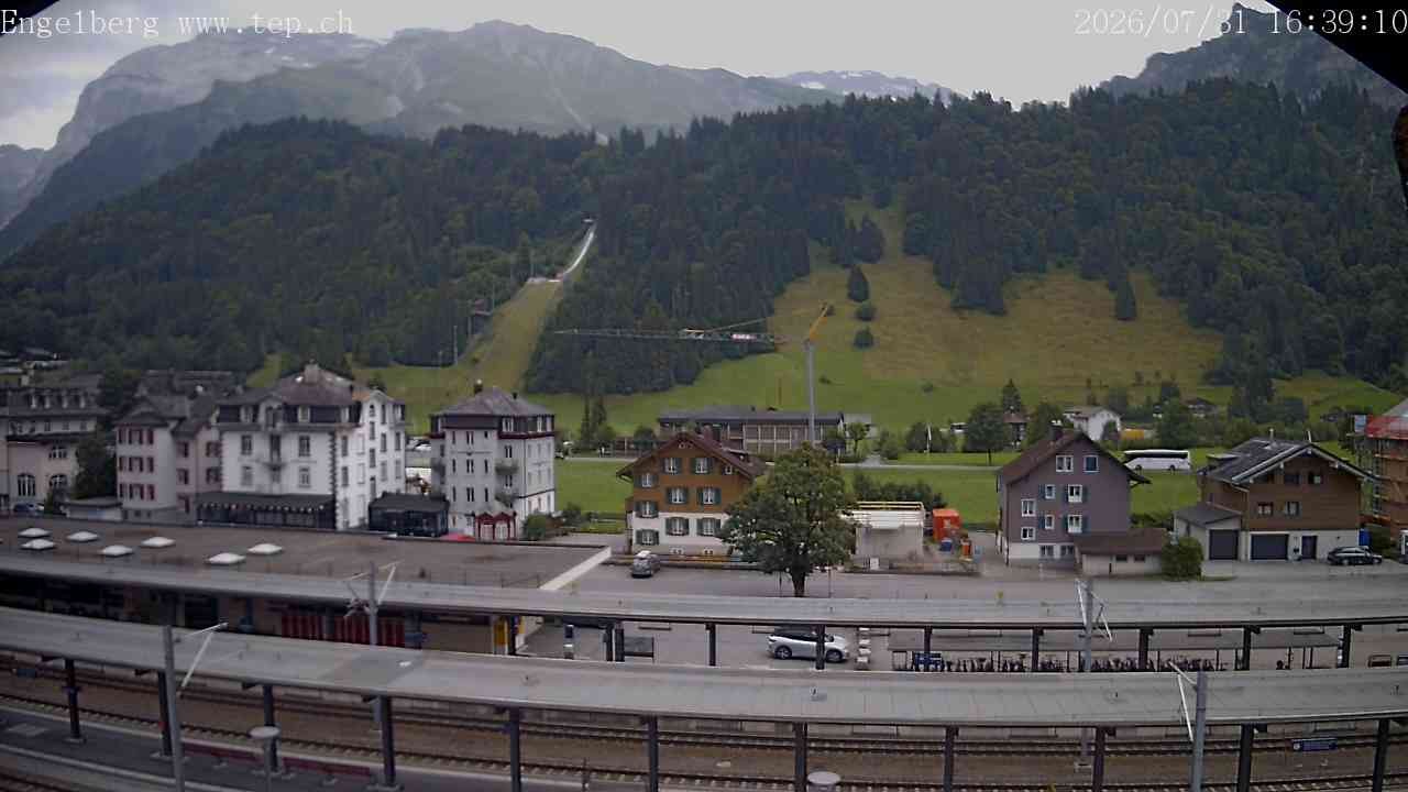 Archiv Foto Webcam Engelberg: Bahnhof