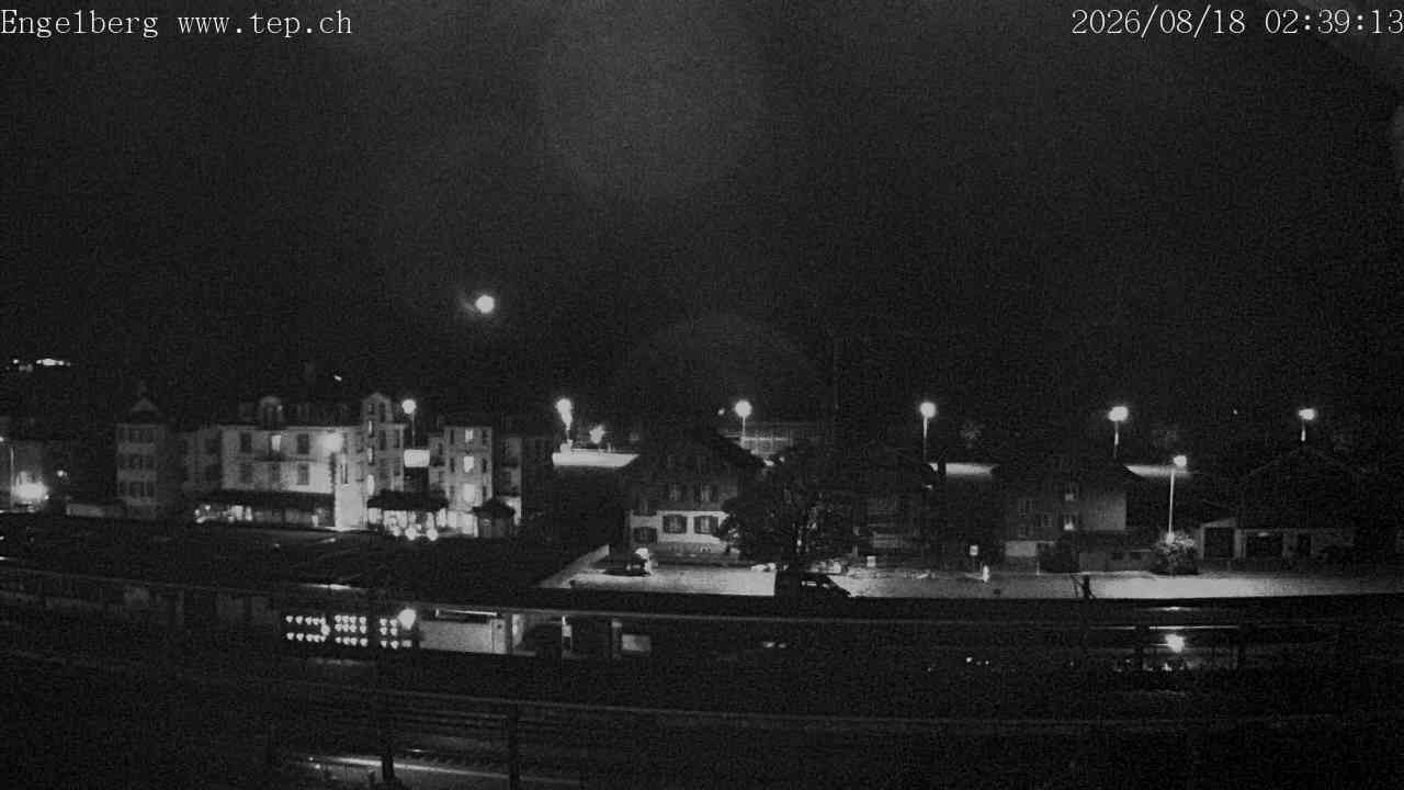 Archiv Foto Webcam Engelberg: Bahnhof