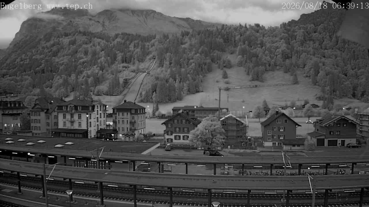 Archiv Foto Webcam Engelberg: Bahnhof
