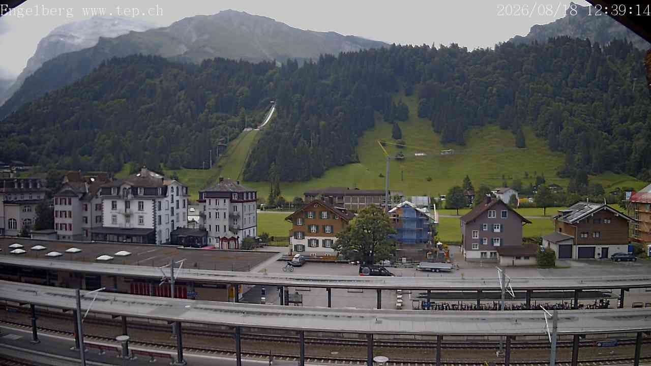 Archiv Foto Webcam Engelberg: Bahnhof