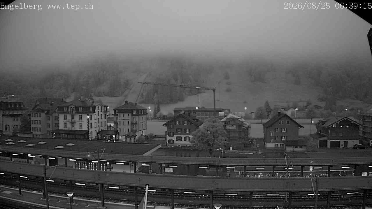 Archiv Foto Webcam Engelberg: Bahnhof