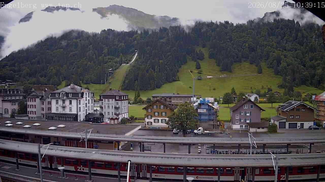 Archiv Foto Webcam Engelberg: Bahnhof