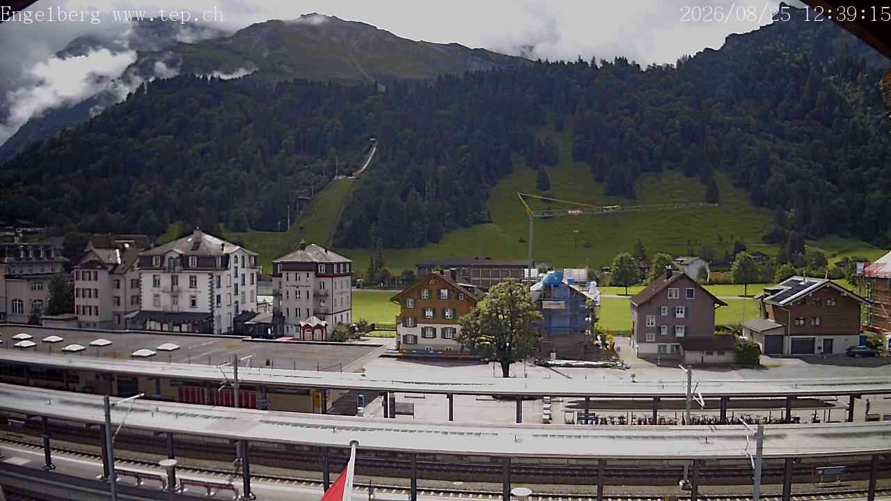 Archiv Foto Webcam Engelberg: Bahnhof