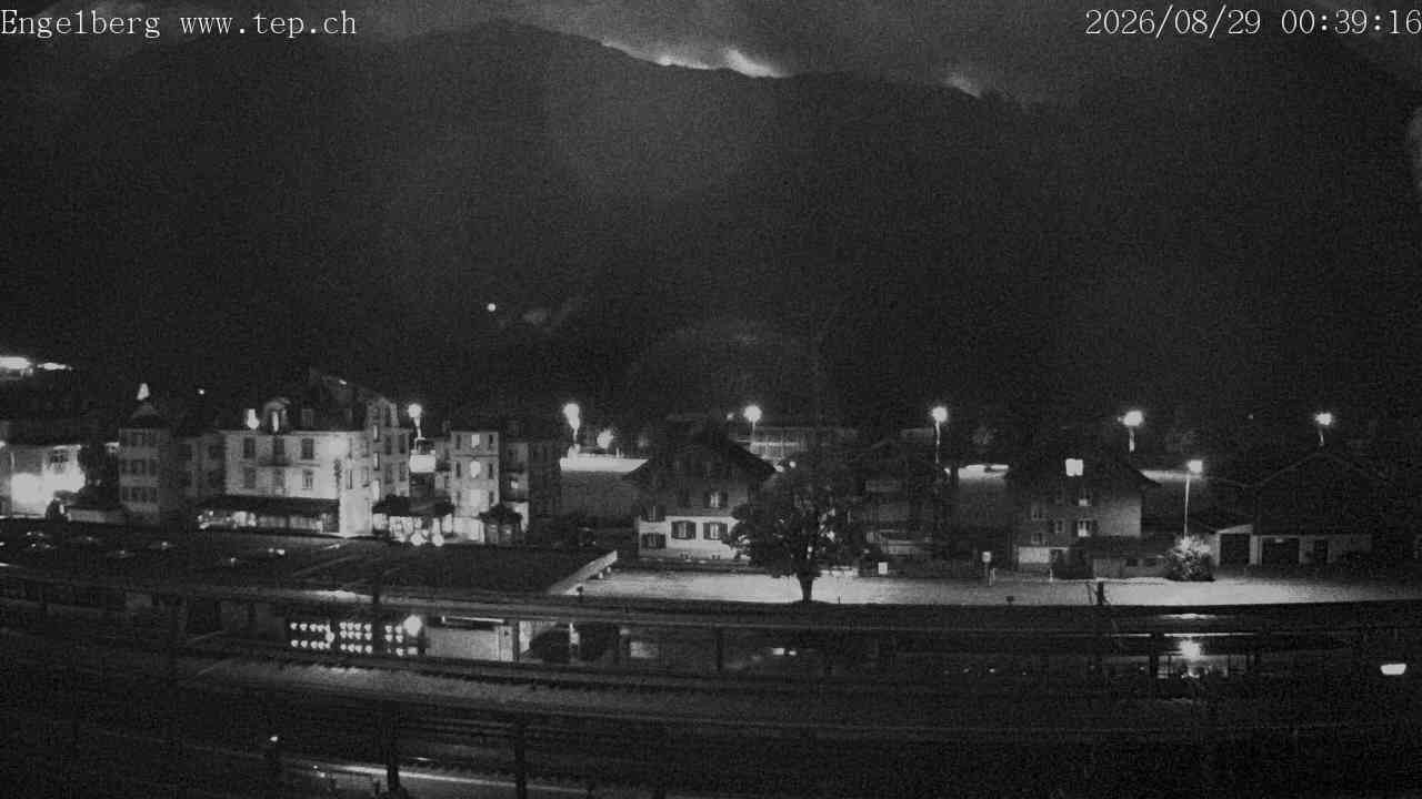 Archiv Foto Webcam Engelberg: Bahnhof