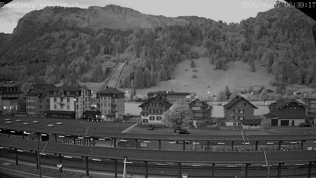 Archiv Foto Webcam Engelberg: Bahnhof