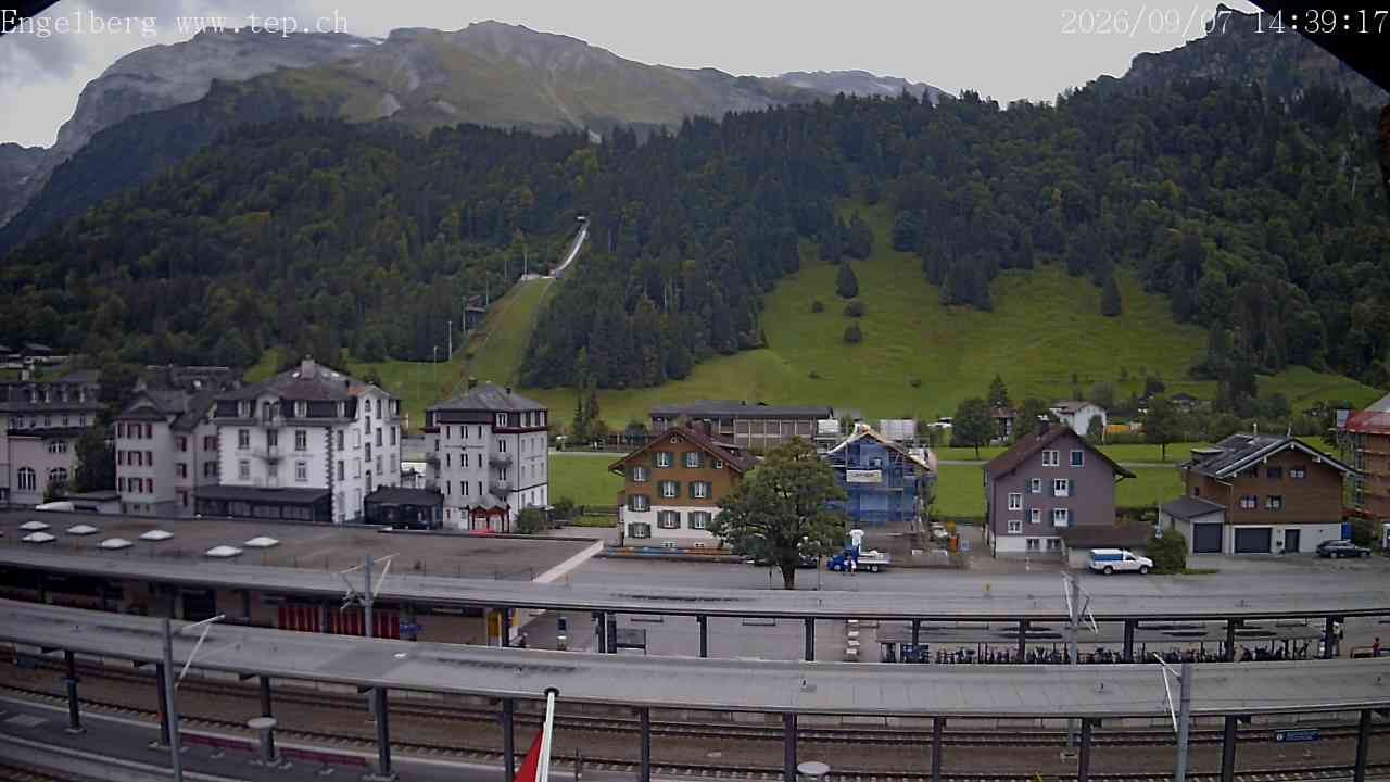 Archiv Foto Webcam Engelberg: Bahnhof