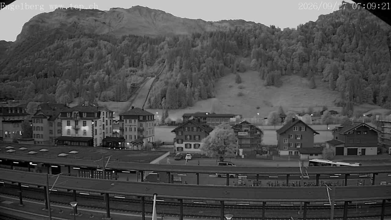 Archiv Foto Webcam Engelberg: Bahnhof
