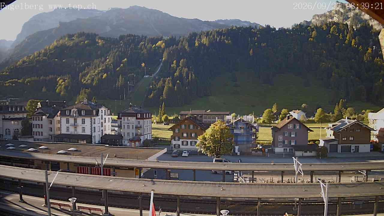 Archiv Foto Webcam Engelberg: Bahnhof
