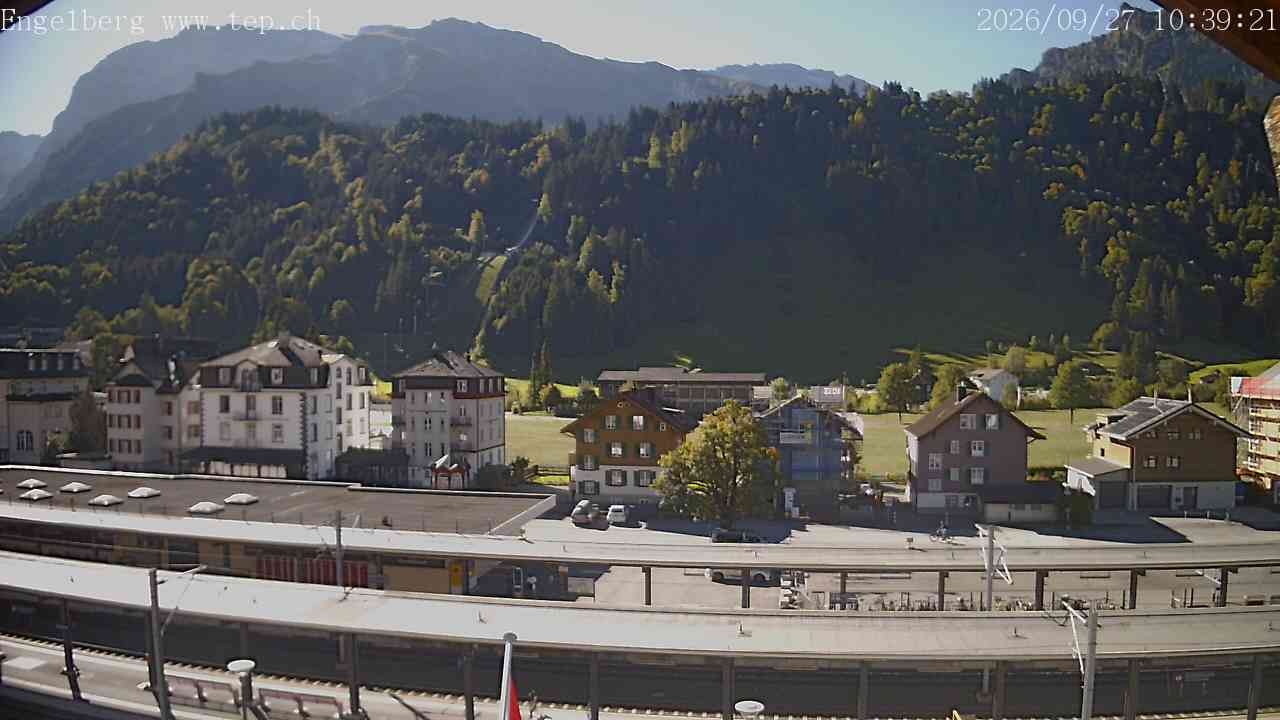 Archiv Foto Webcam Engelberg: Bahnhof