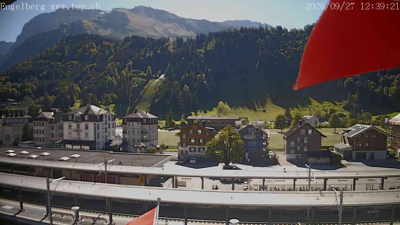 Archiv Foto Webcam Engelberg: Bahnhof