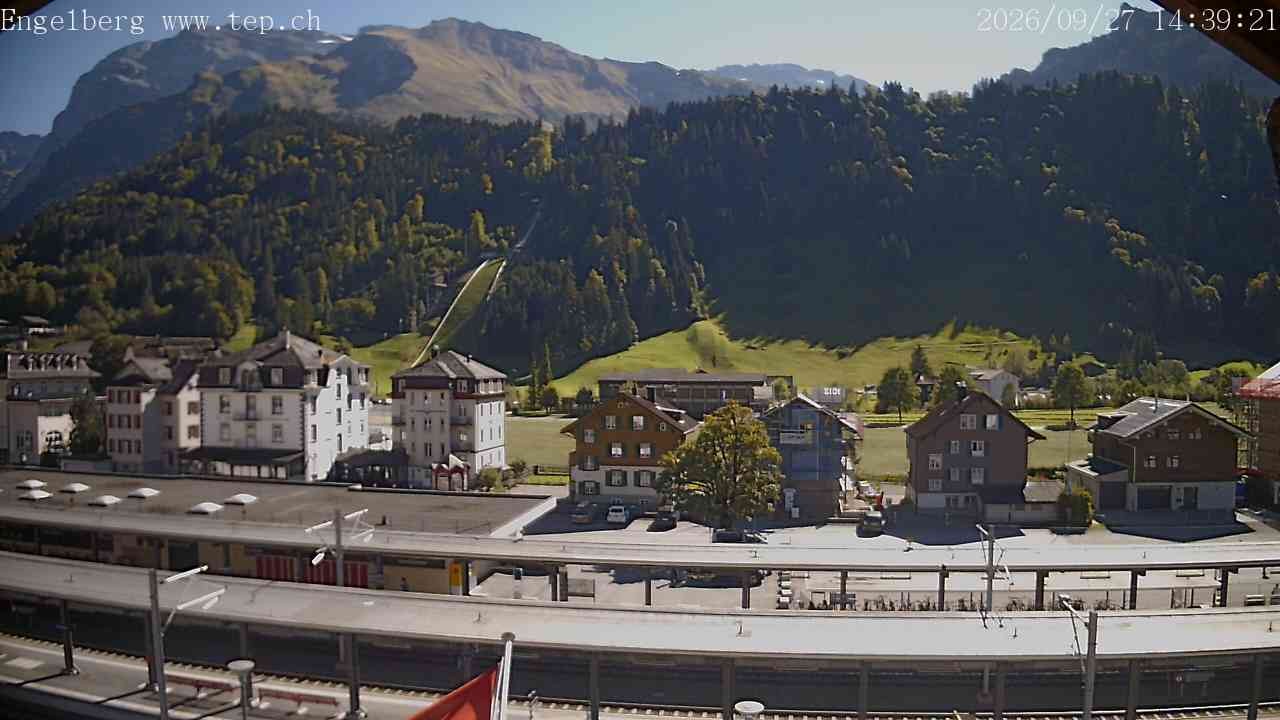 Archiv Foto Webcam Engelberg: Bahnhof