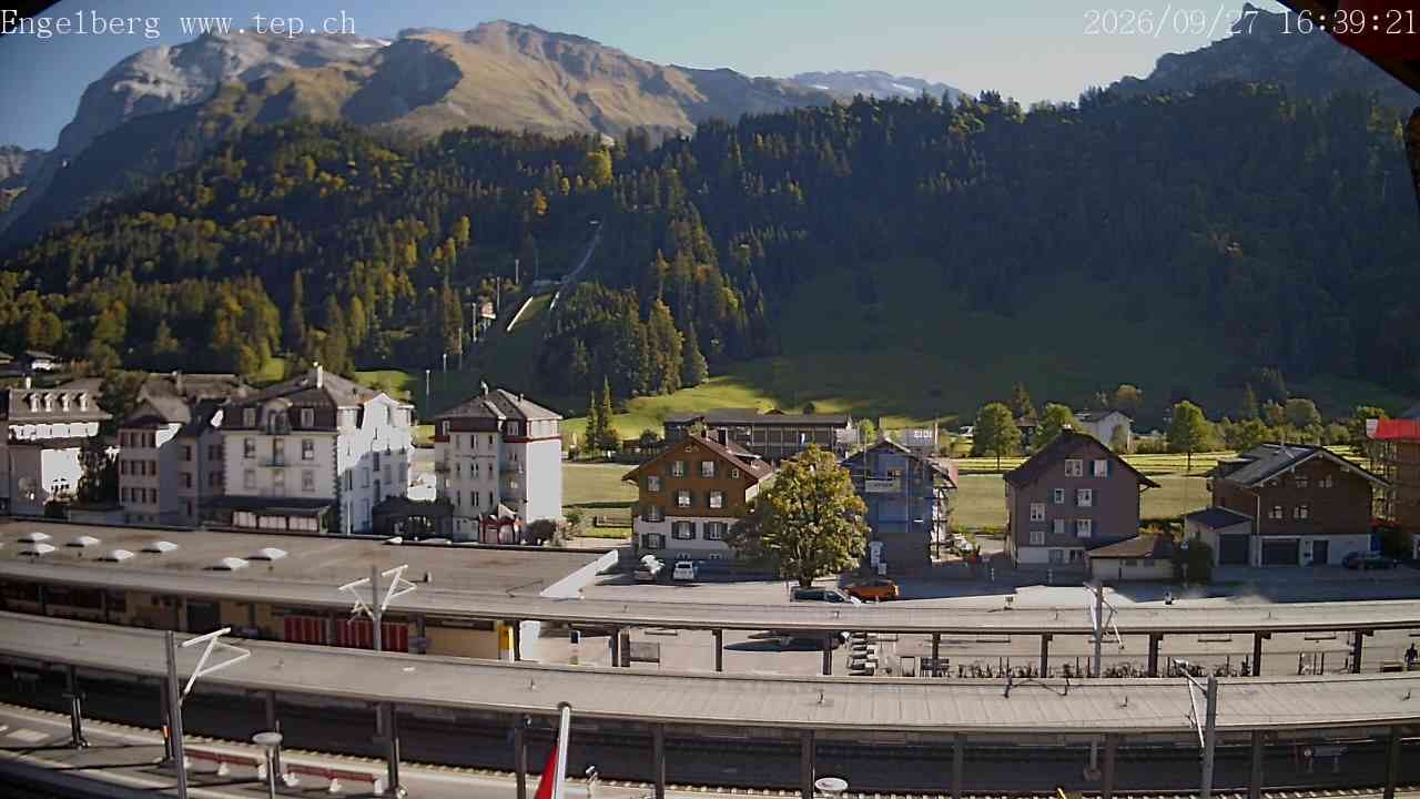 Archiv Foto Webcam Engelberg: Bahnhof