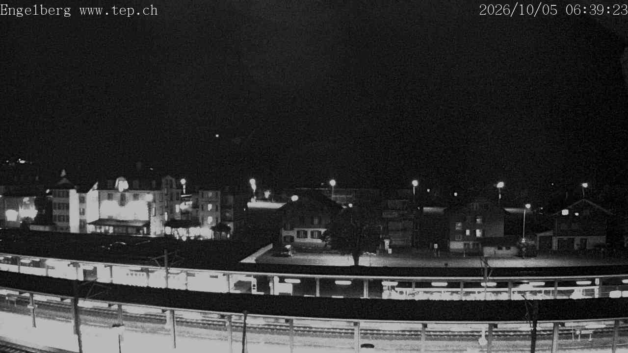 Archiv Foto Webcam Engelberg: Bahnhof