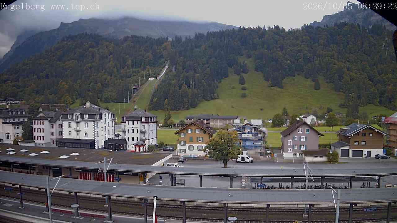 Archiv Foto Webcam Engelberg: Bahnhof