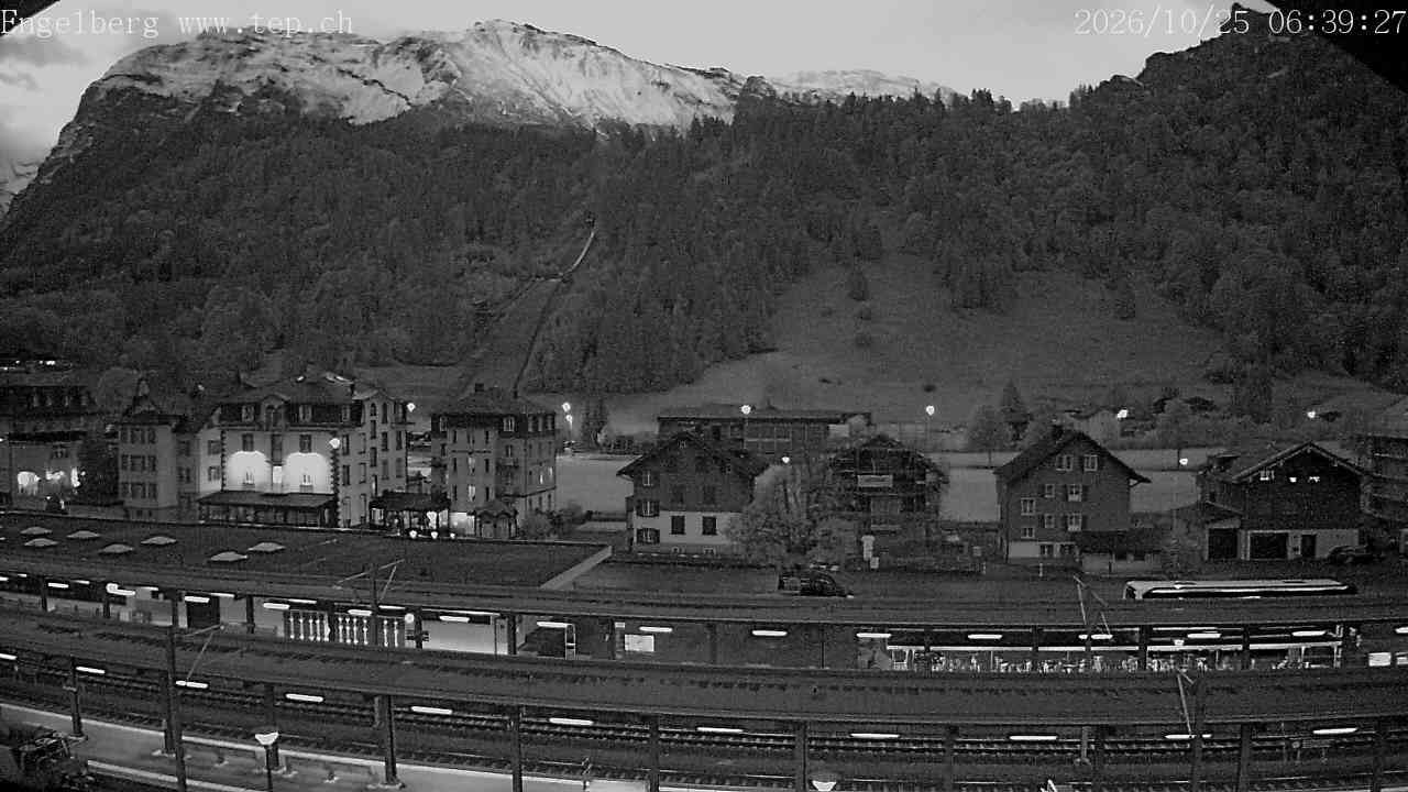 Archiv Foto Webcam Engelberg: Bahnhof