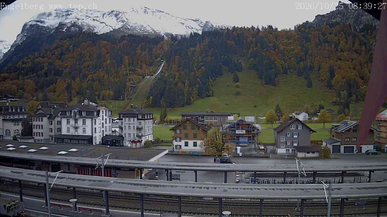 Archiv Foto Webcam Engelberg: Bahnhof