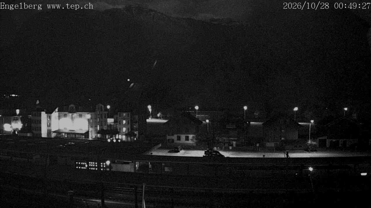 Archiv Foto Webcam Engelberg: Bahnhof