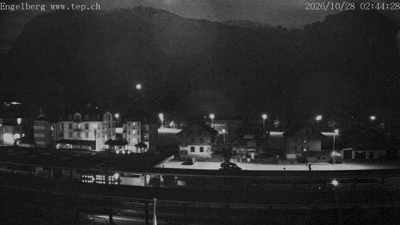 Archiv Foto Webcam Engelberg: Bahnhof