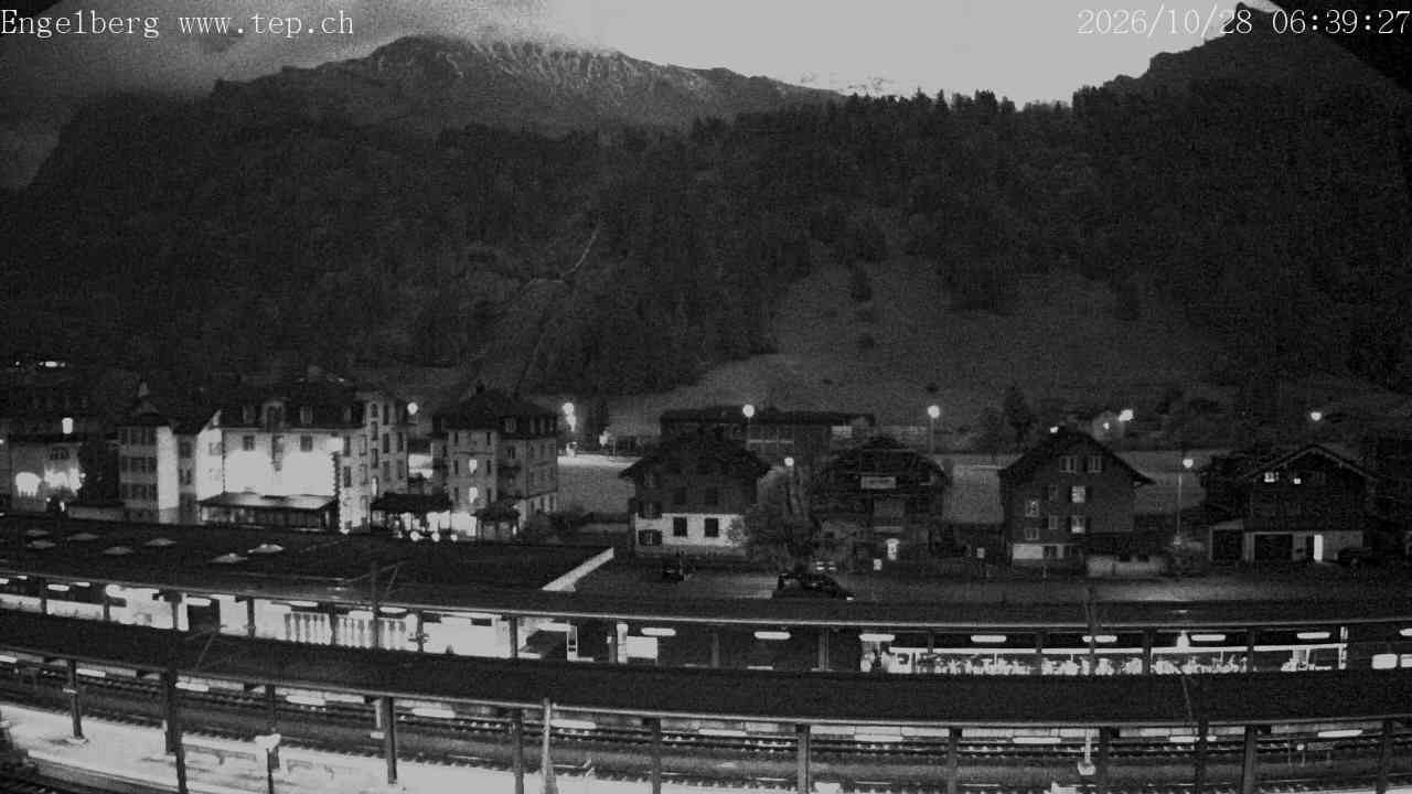 Archiv Foto Webcam Engelberg: Bahnhof