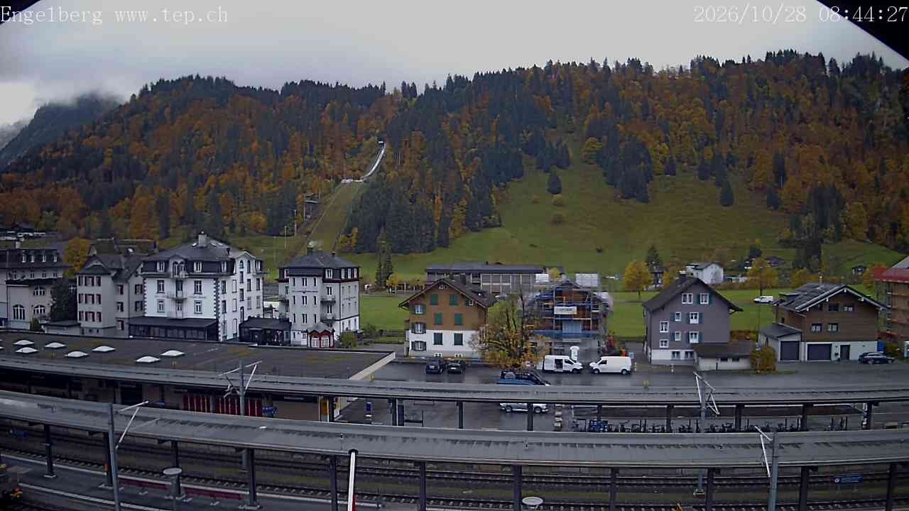 Archiv Foto Webcam Engelberg: Bahnhof