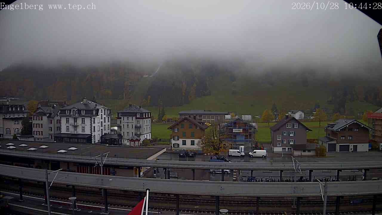 Archiv Foto Webcam Engelberg: Bahnhof