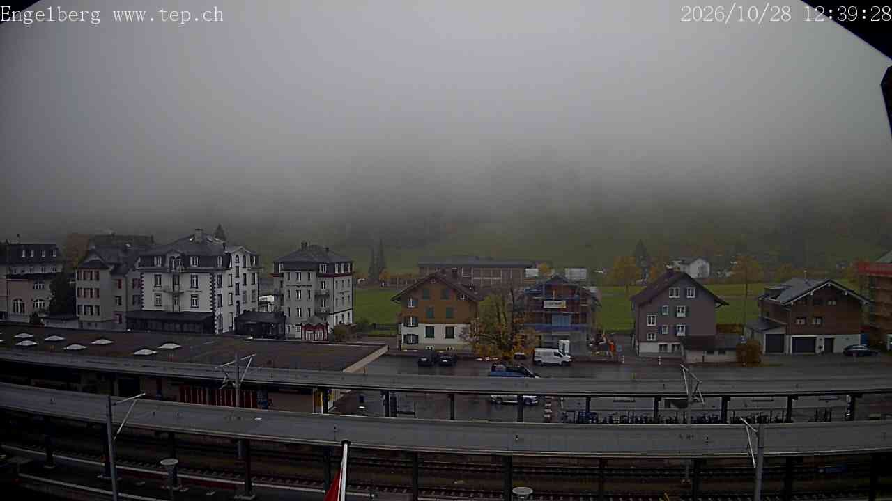 Archiv Foto Webcam Engelberg: Bahnhof