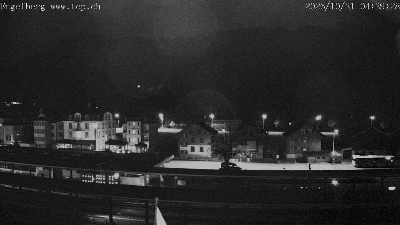 Archiv Foto Webcam Engelberg: Bahnhof