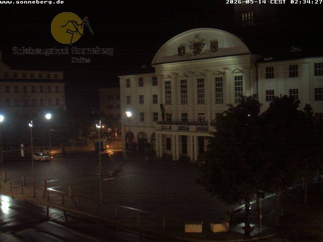 Archived image Webcam Sonneberg - Town Hall